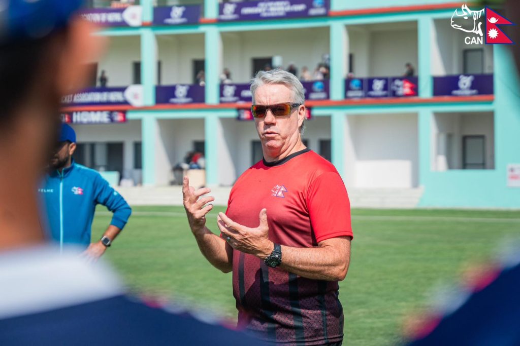 नेपाललाई पुनः विश्वकपमा पुर्याउनेछु– प्रशिक्षक स्टुवार्ट ल