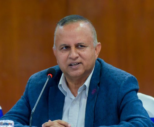 महासचिव पोखरेलसमक्ष ‘जरा केन्द्रित अभियान’को प्रतिवेदन पेस