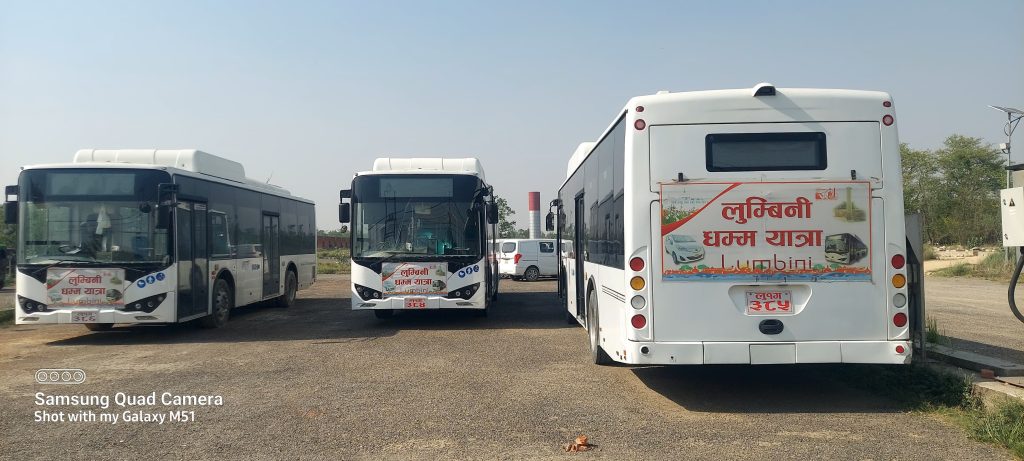 लुम्बिनी विकास कोषको अत्याधुनिक विद्युतीय सवारीसाधन प्रयोगविहित