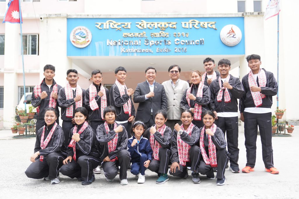 जुडो टोली बंगलादेश प्रस्थान