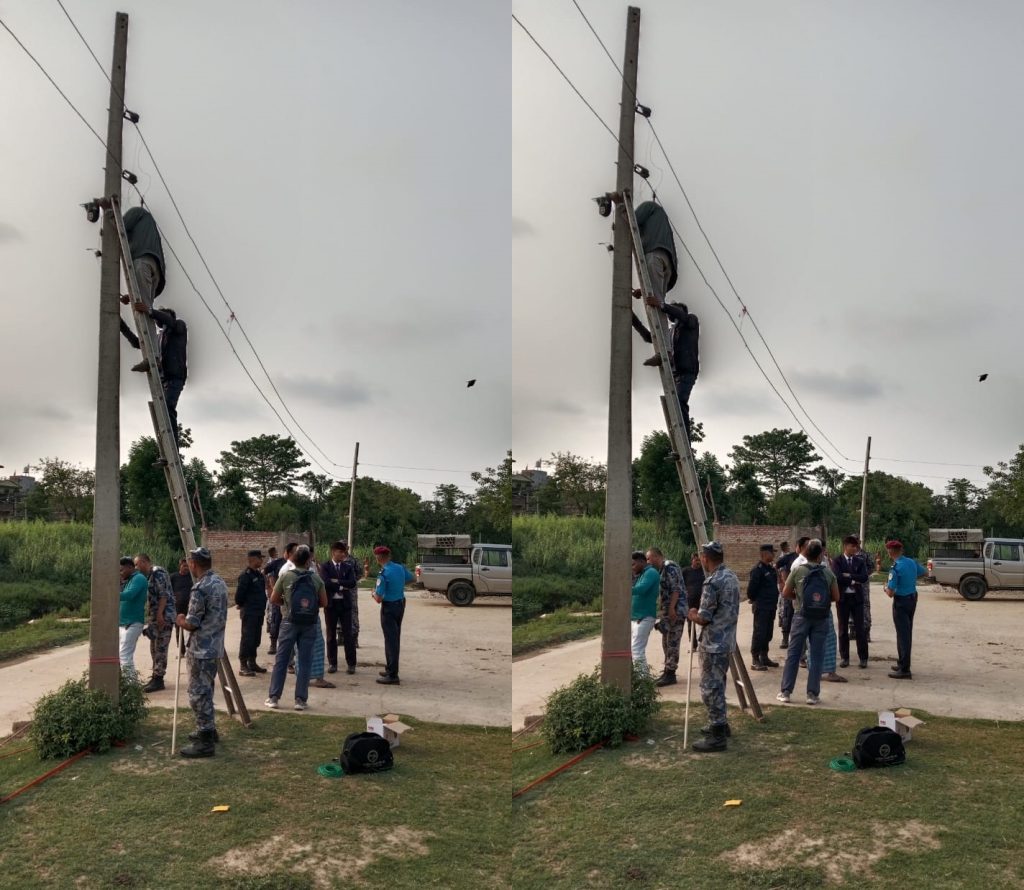 पर्सामा अवैध चोरी तस्करी रोक्न ‘सिसी क्यामेरा’ जडान