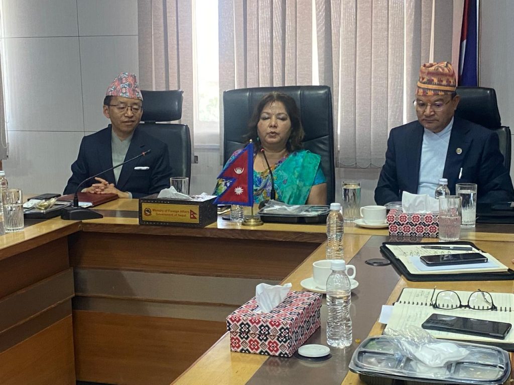 सगरमाथा संवादको अन्तिम तयारीमा छौँ : परराष्ट्रमन्त्री देउवा