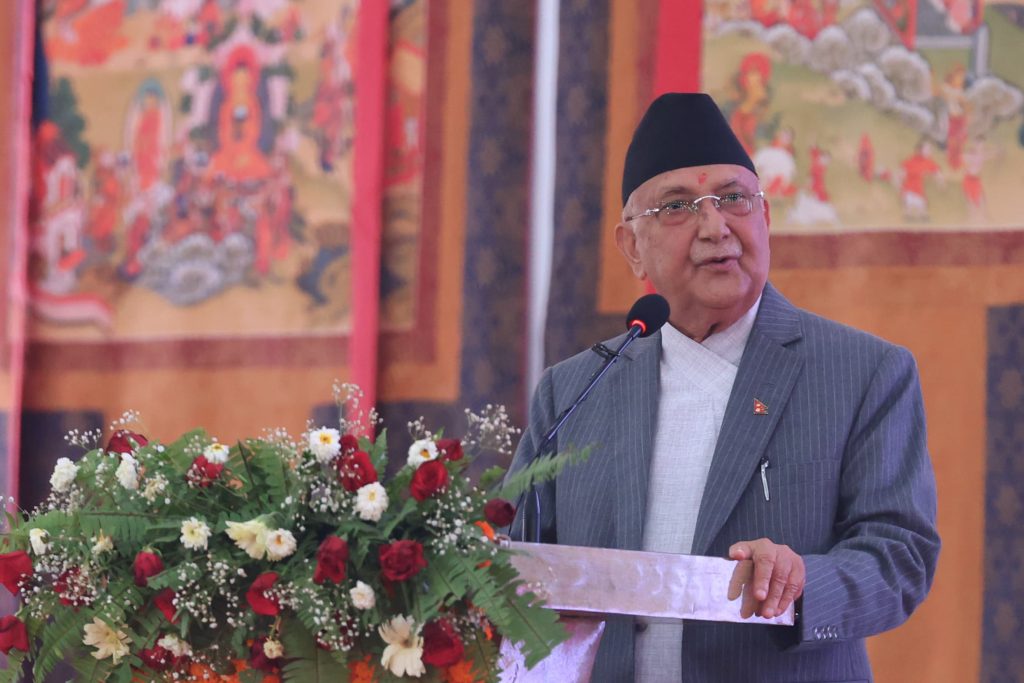 बुद्धका शिक्षा, उपदेश र दर्शन वर्तमान विश्वका लागि झनै सान्दर्भिक : प्रधानमन्त्री ओली