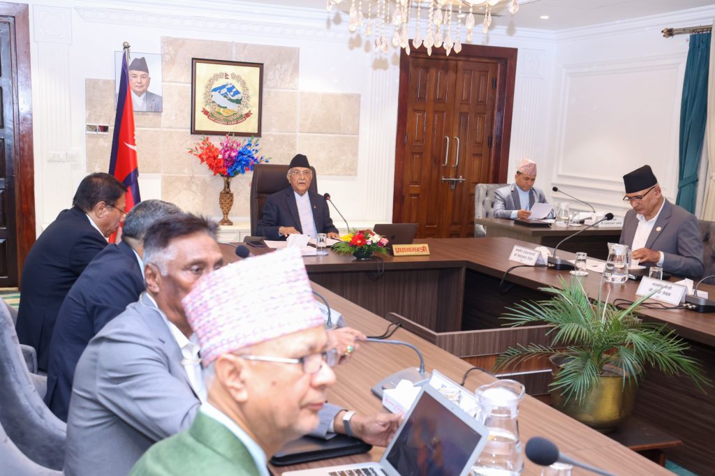 मन्त्रिपरिषद् बैठक बस्दै, आजै गभर्नर नियुक्तिको सम्भावना