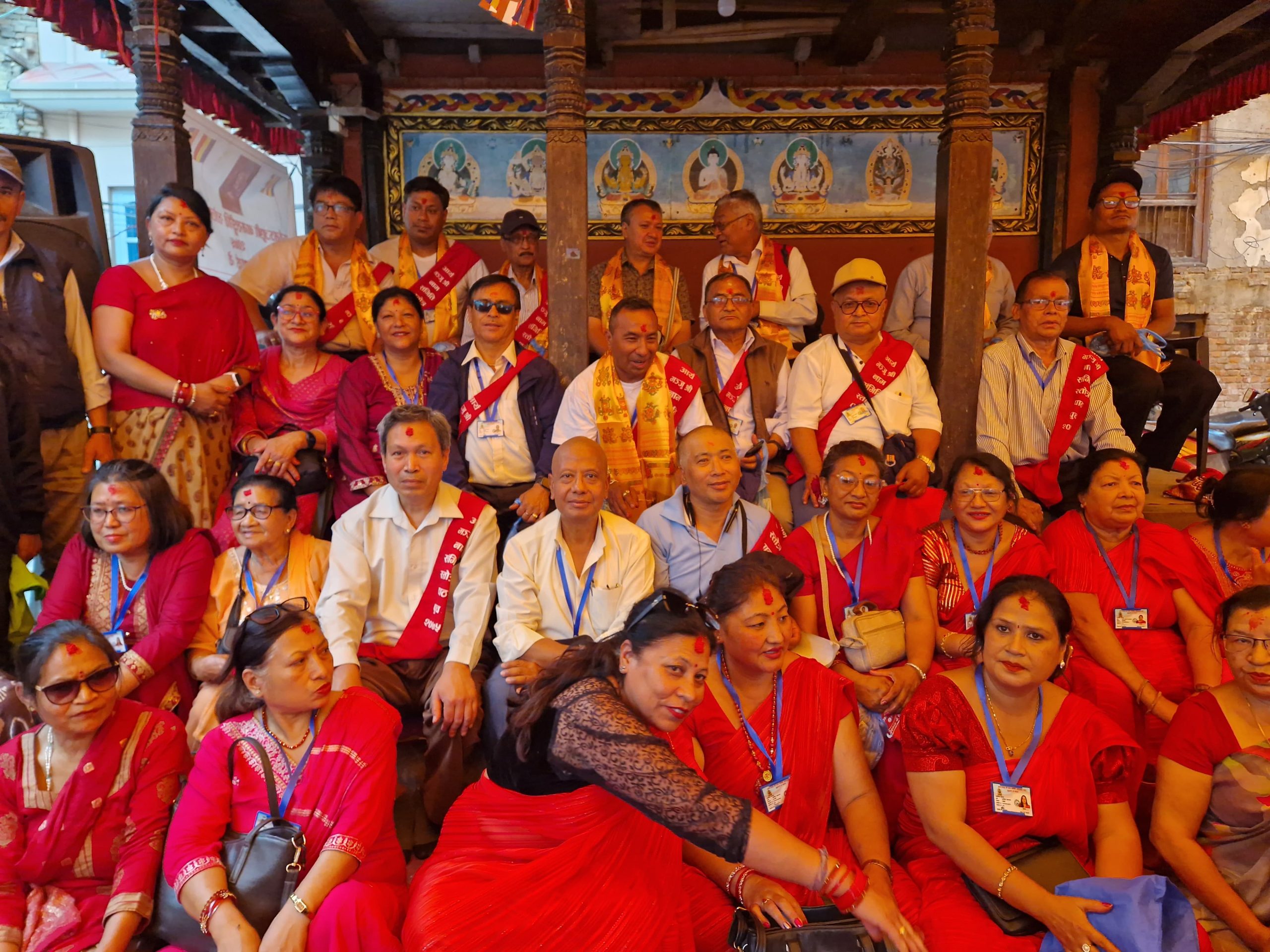 धर्मचक्र महाविहारमा नाम संगीति स्तोत्र पाठ सम्पन्न
