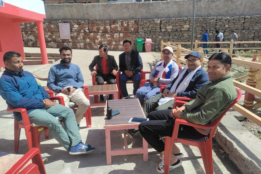 तिल गाउँको बाढीको कारण पहिल्याउन विज्ञ टोली हुम्ला पुग्यो