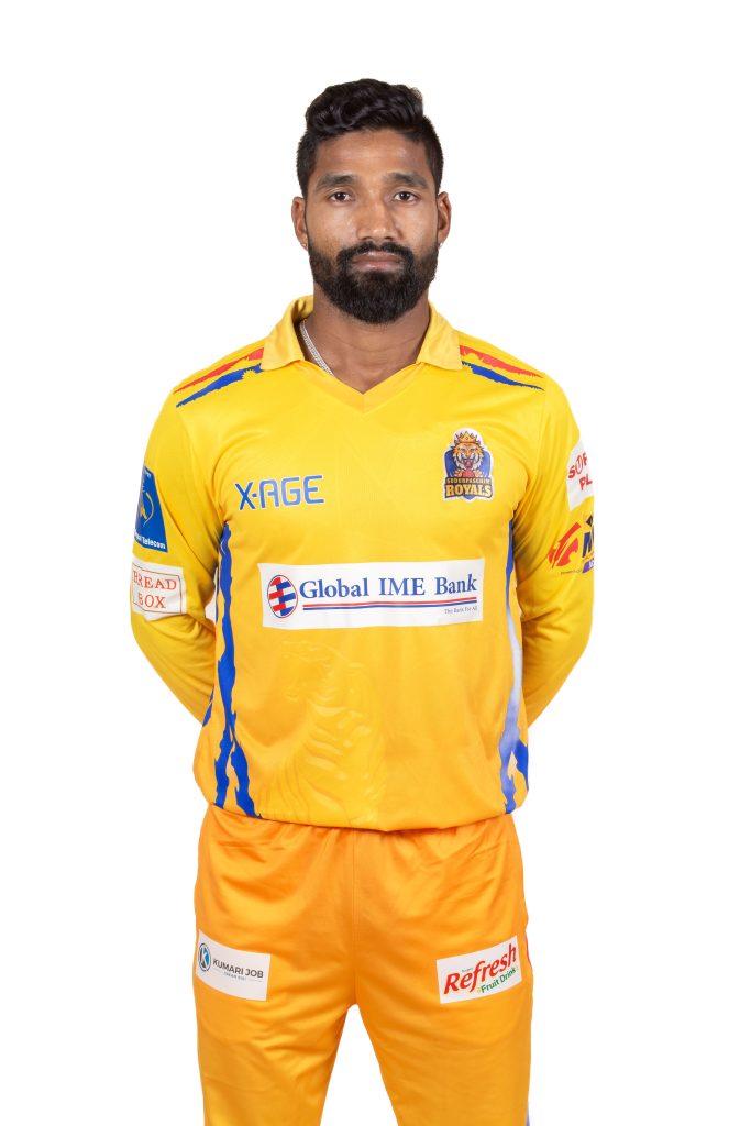 सुदूरपश्चिम रोयल्सले गर्यो दिपेन्द्रसहित छ खेलाडी रिटेन