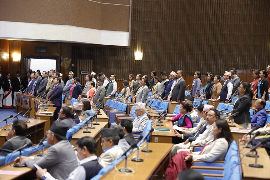 प्रतिनिधिसभामा आज पनि प्रतिपक्षीको अवरोध