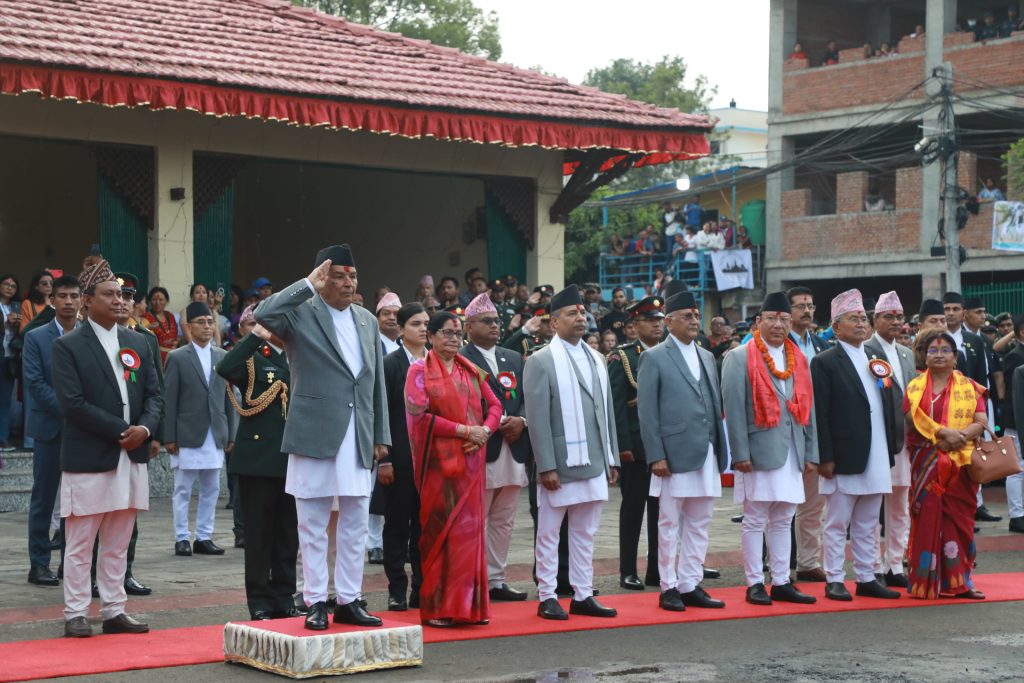 राष्ट्रपति पौडेलद्वारा भोटोजात्रा अवलोकन