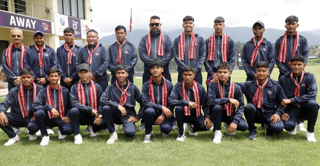 एसिसी यु–१६ इस्ट जोन कप खेल्ने नेपाली टिमको विदाइ