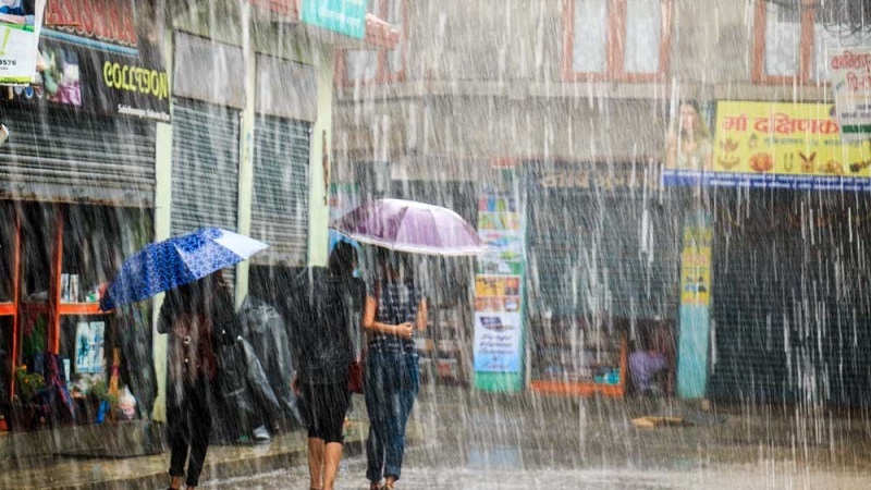 देशभर मनसुनी वायुको प्रभाव, यी स्थानमा हुनेछ भारी वर्षा