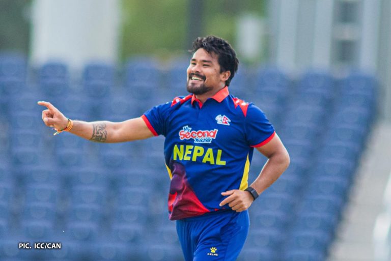 करण केसी चम्किँदा नेपालद्वारा कीर्तिमानी लक्ष्य सफलतापूर्वक पछ्याउँदै स्कटल्याण्डमाथि रोमाञ्चक जित