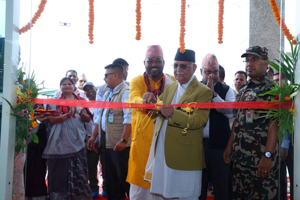 प्रधानमन्त्रीबाट जीवन विकास सामुदायिक अस्पतालको उदघाटन