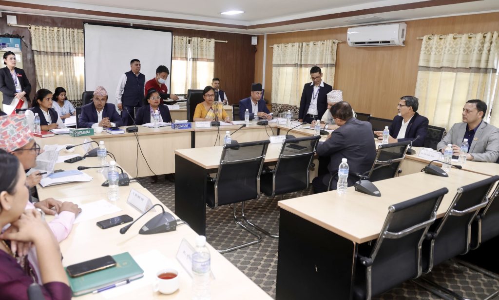 विधायन व्यवस्थापनसहित पाँच संसदीय समितिकाे बैठक आज बस्दै