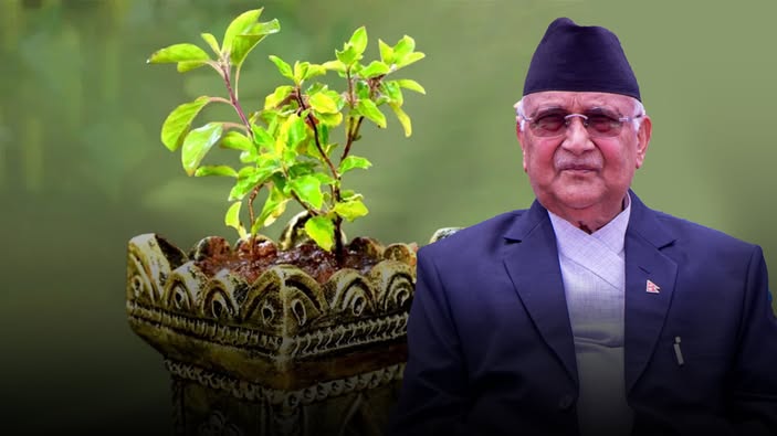 धरती र जीवन दुवैमा शान्ति छाओस् : प्रधानमन्त्री ओली