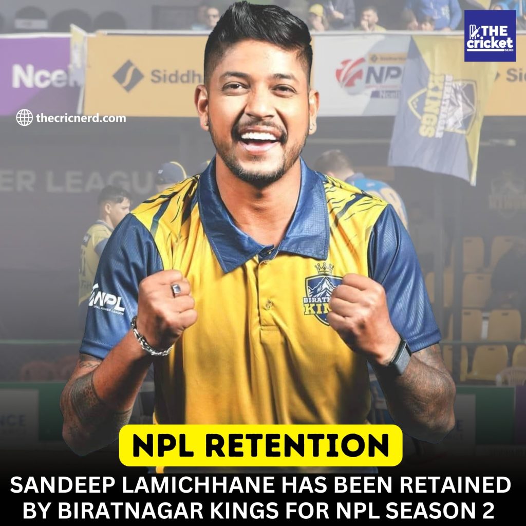 सन्दीप लामिछाने विराटनगर किङसको मार्कीमा निरन्तर