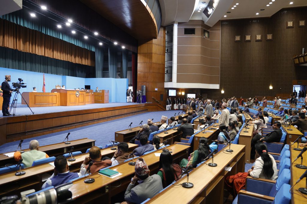 ‘भिजिट भिसा’ प्रकरणमा संसदीय समितिको माग गर्दै रास्वपा र राप्रपाद्वारा प्रतिनिधिसभा बैठक बहिष्कार