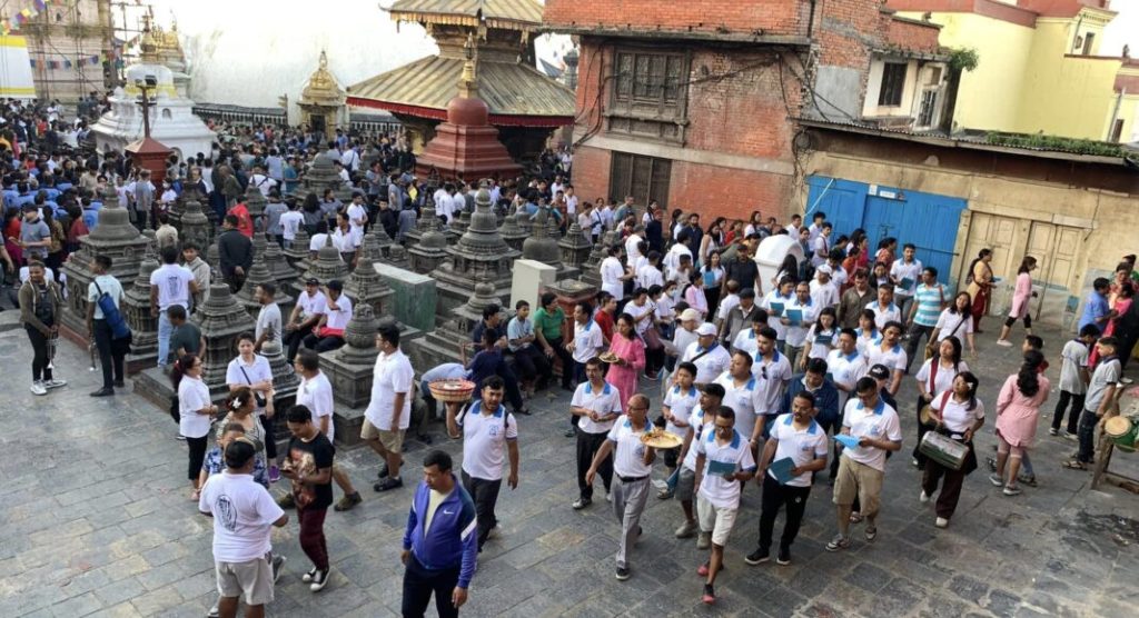 गुंला पर्व आजदेखि शुरु, स्वयम्भू महाचैत्यमा एक महिना ठूलो मेला लाग्ने