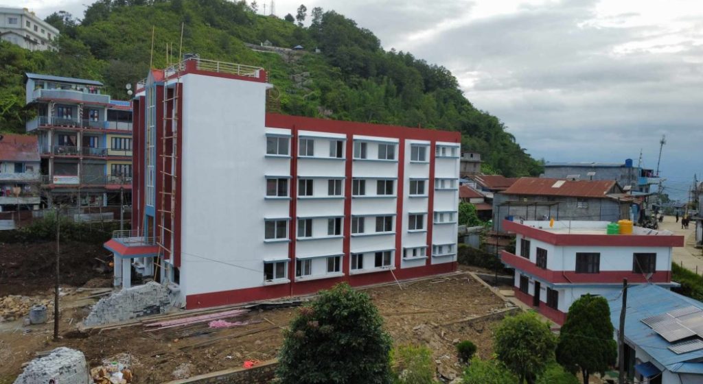 सात करोड लागतमा पालिका भवन निर्माण हुँदै
