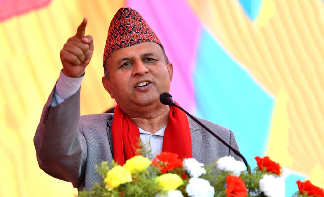 लुटिएका हतियार फिर्ता ल्याउने र दलहरुको विश्वास जित्ने अवस्थामा मात्रै निर्वाचन हुन्छः शंकर पोखरेल