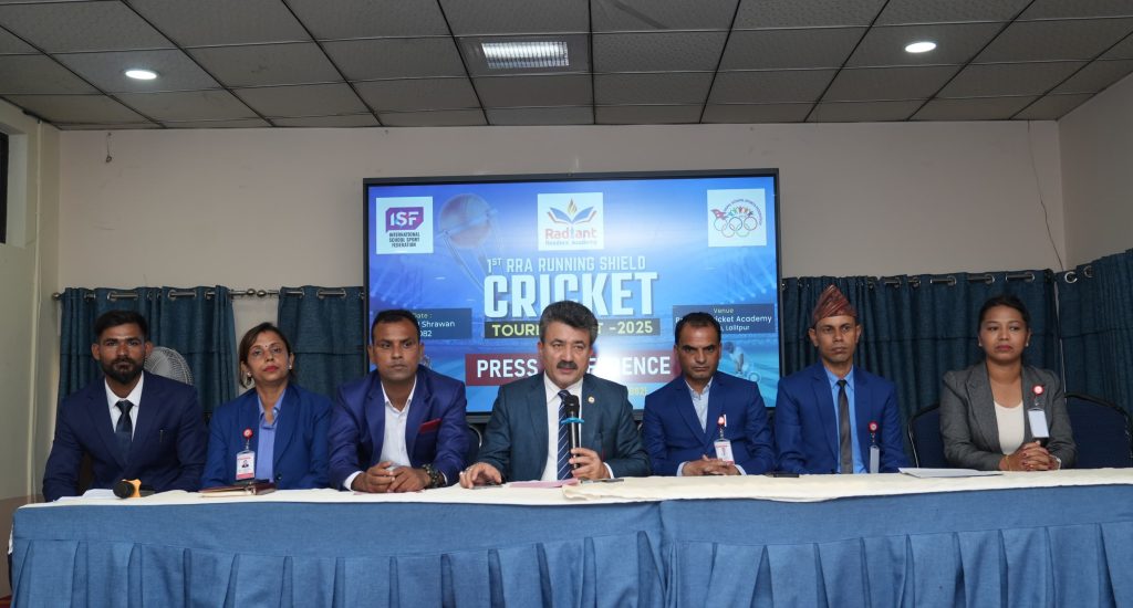 आरआरए क्रिकेट सोमबारदेखि