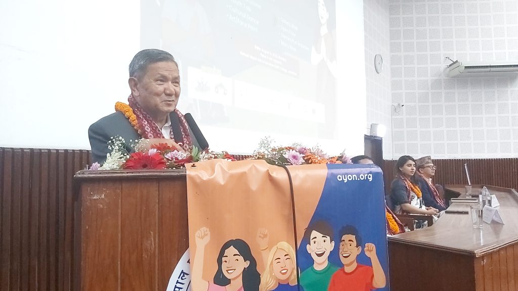 विद्यमान समस्या समाधान गर्ने जिम्मेवारी युवा पुस्ताको हो : मन्त्री गुरुङ