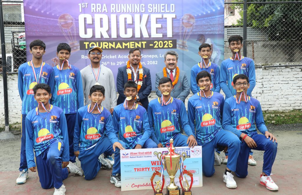 डिएभीलाई आरआरए क्रिकेट उपाधि