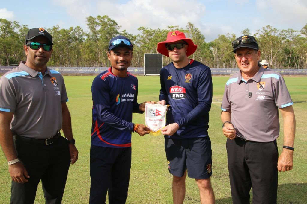 साउथ अस्ट्रेलियासँग पहिलो खेलमा नेपाल पराजित