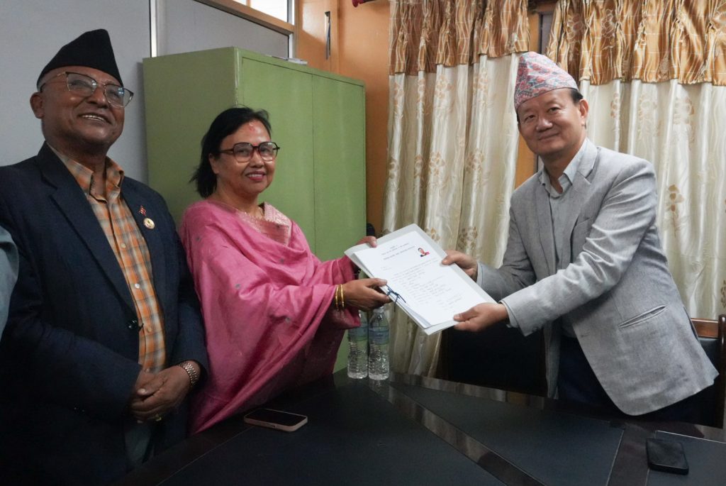 राज्य व्यवस्था समितिको सभापतिमा कांग्रेसकी ईश्वरी न्यौपानेको उम्मेदवारी