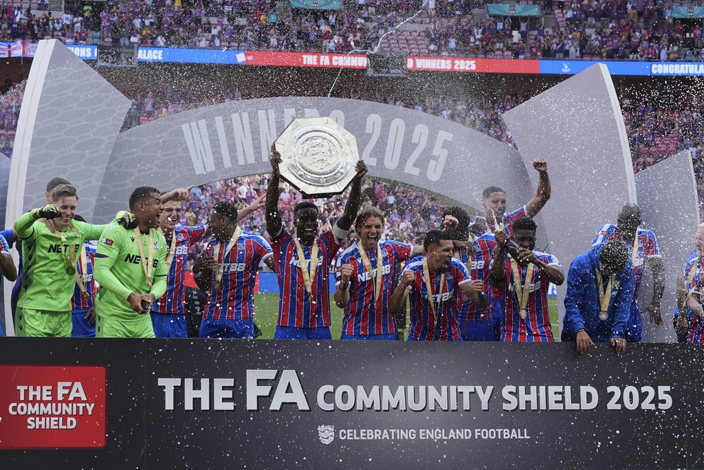 लिभरपुललाई हराएर क्रिस्टल प्यालेस कम्युनिटी शिल्ड जित्न सफल
