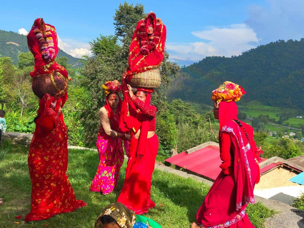 गौरा पर्व आजदेखि सुरु, सुदूरपश्चिममा घरघरमा बिरुडा भिजाइँदै