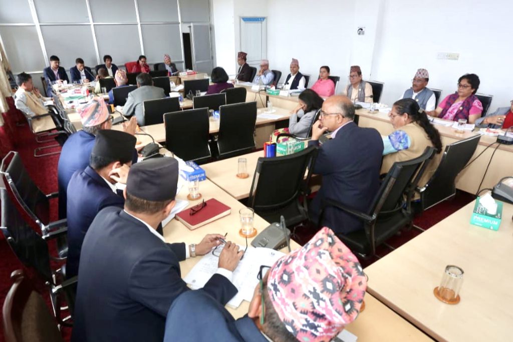 संसदीय समितिका तीन बैठक आज बस्दै, यस्ताे छ कार्यसूची