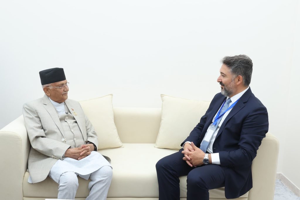 नेपालमा लगानी प्रवर्द्धनबारे प्रधानमन्त्री ओली र वाइपाका प्रमुखबीच छलफल