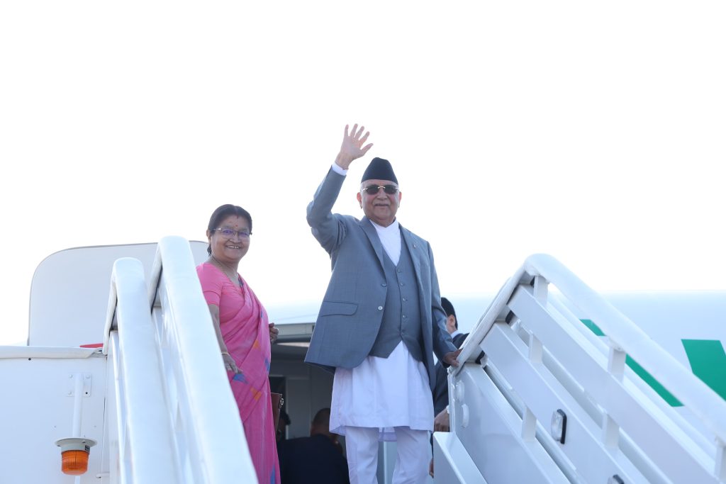 प्रधानमन्त्री ओली ‘एससिओ’ शिखर सम्मेलनमा भाग लिएर स्वदेश फर्कनुहुँदै