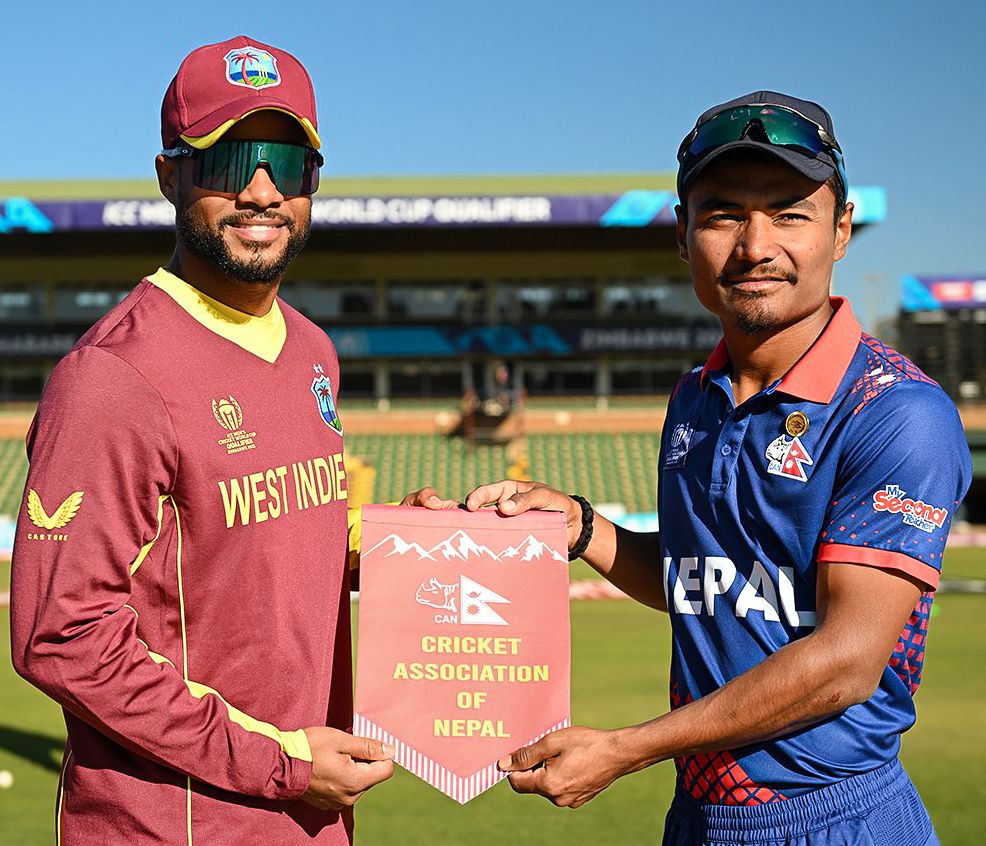 नेपाल र वेस्ट इन्डिजबिच हुने टि२० क्रिकेट शृङ्खलाको खेल तालिकामा हेरफेर