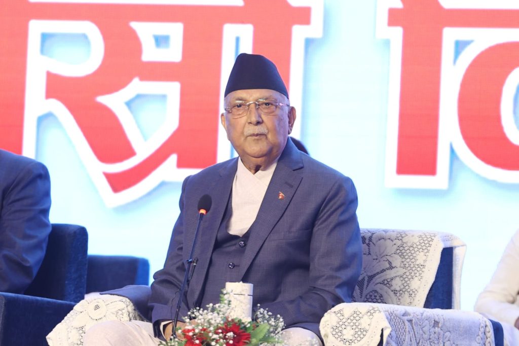 नेपाली भूमी लिपुलेकबारे चीनमा मैले उठाएको विषय रेकर्डमा छ : प्रधानमन्त्री ओली