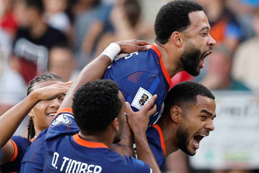 विश्वकप छनोटमा नेदरल्यान्ड्स विजयी, डिपे सर्वाधिक गोलकर्ता