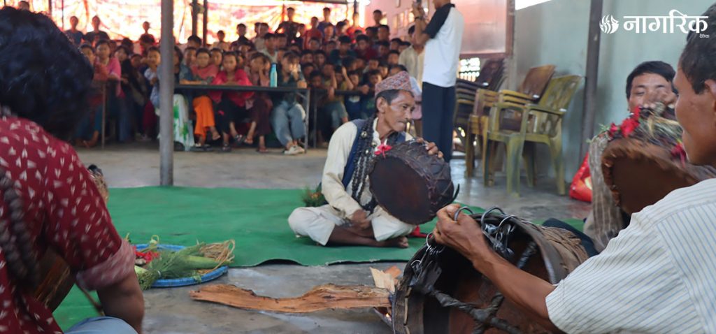 चेपाङ समुदायको राष्ट्रिय उत्सव न्वांगी पर्व मनाइँदै