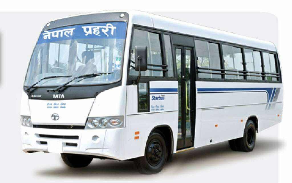 तुईन खोला पहिरो : फसेका यात्रुहरूलाई निःशुल्क बससेवा