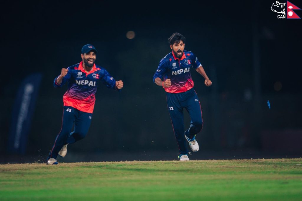 कतारलाई हराएपछि नेपाल टि२० विश्वकपको सङ्घारमा