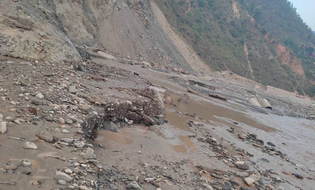 एक वर्षमै थिलथिलियो बिपी राजमार्ग