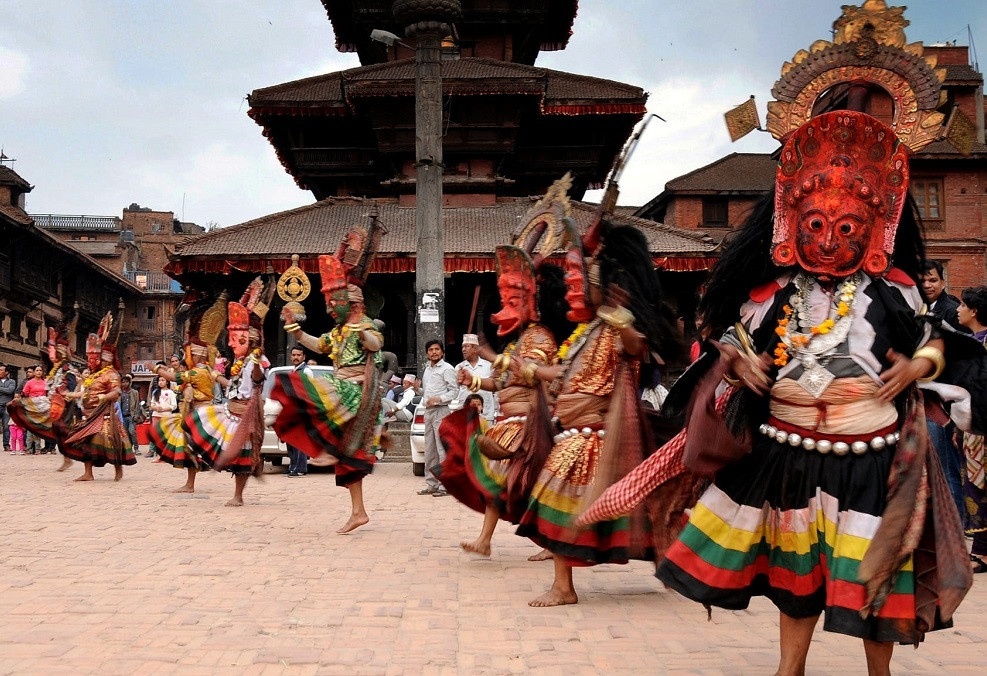 भक्तपुरमा आजदेखि नवदूर्गाको तान्त्रिक नृत्य सुरु