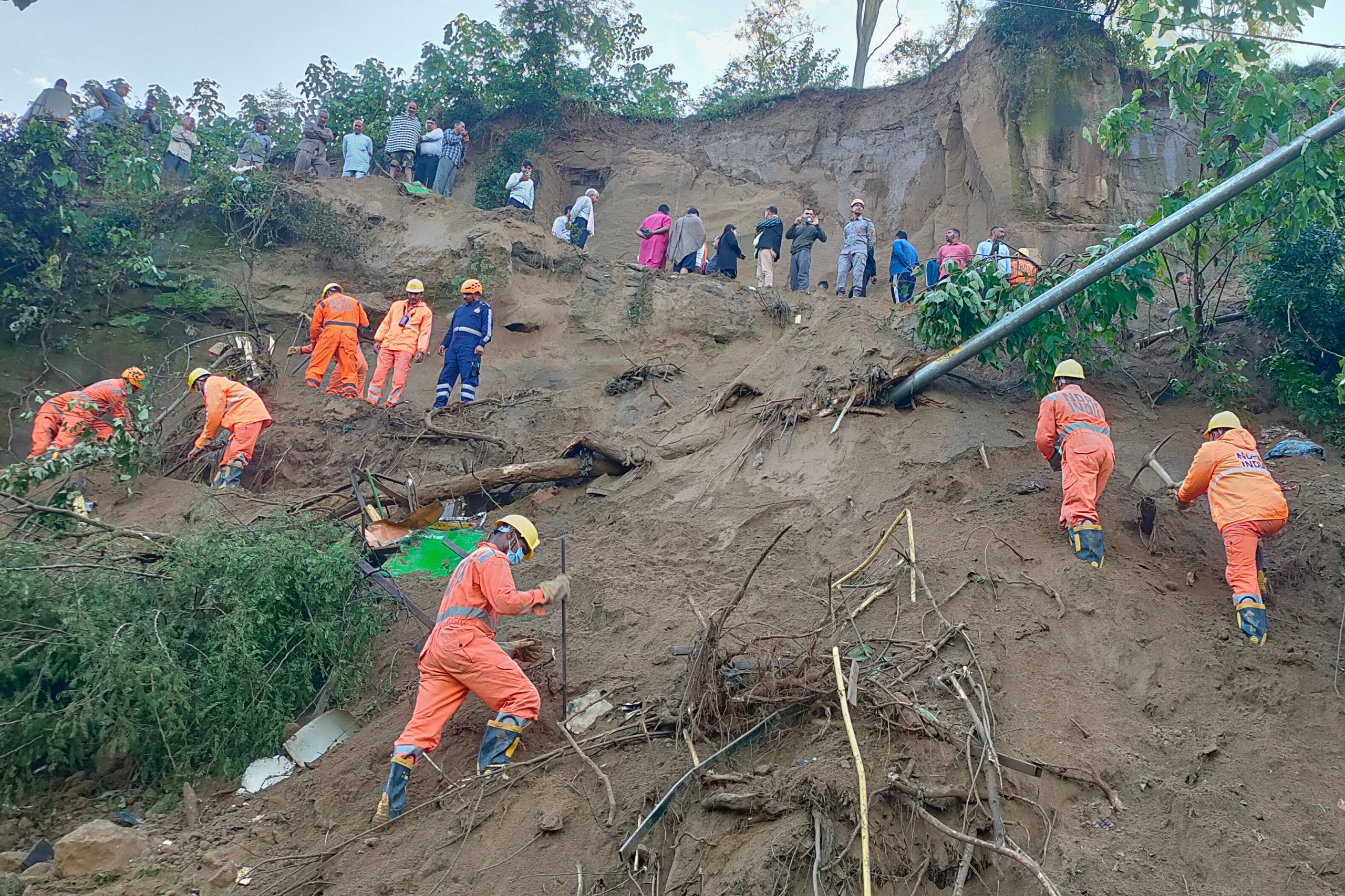 India Landslide