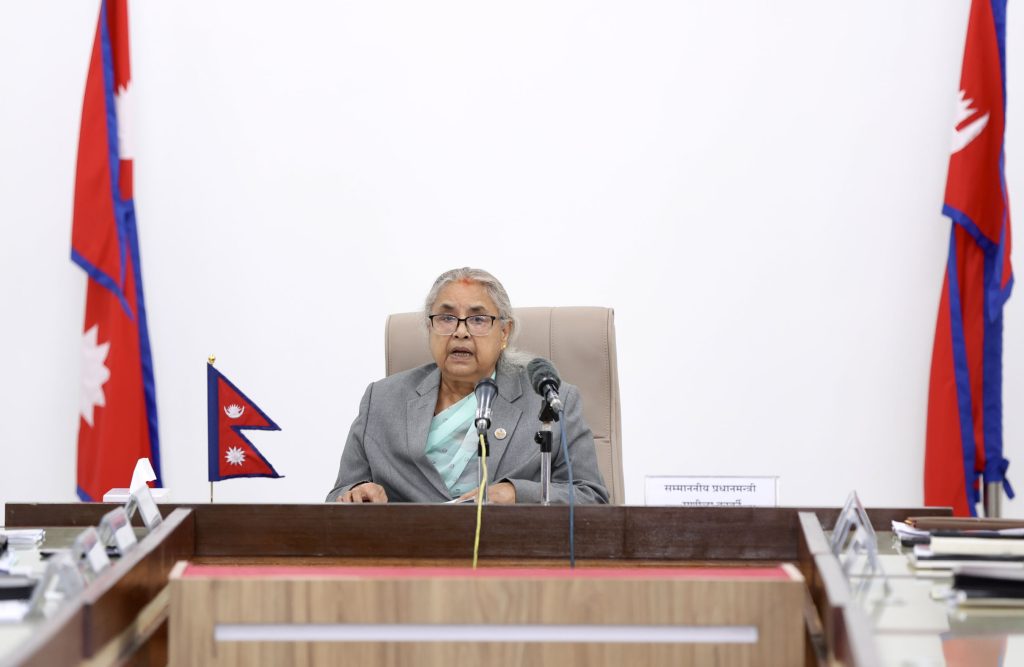 नाै एजेण्डासहित विपद व्यवस्थापन राष्ट्रिय परिषदको बैठक बस्दै