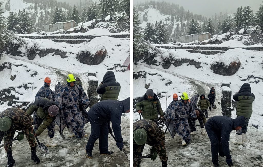 हिमपातमा फसेका ७५० जनाको उद्धार, ५० जना सुरक्षित स्थानमा