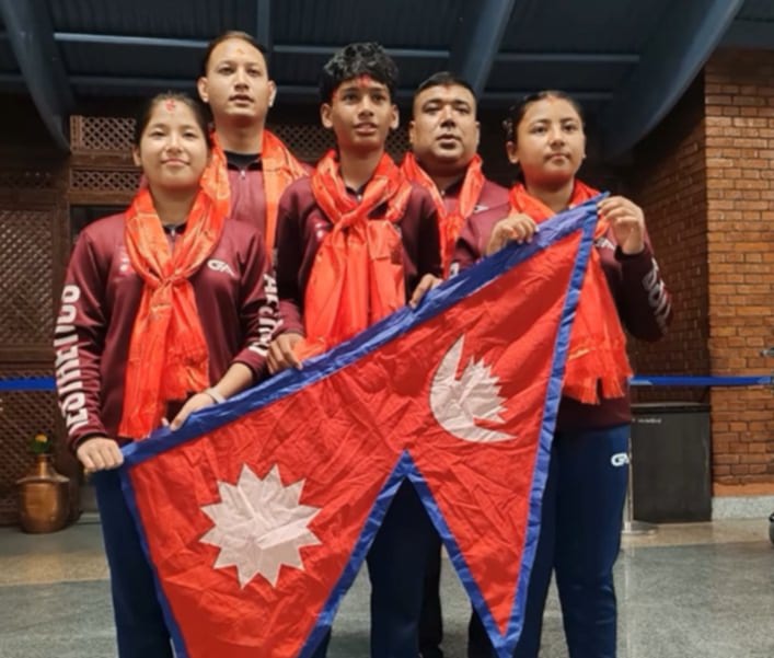 टेबलटेनिस टोली अस्ट्रेलिया प्रस्थान