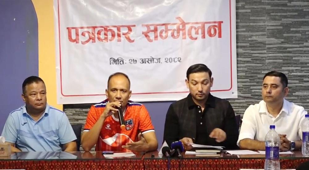 कार्य समितिकै पदाधिकारीले मागे एन्फा अध्यक्षको राजीनामा