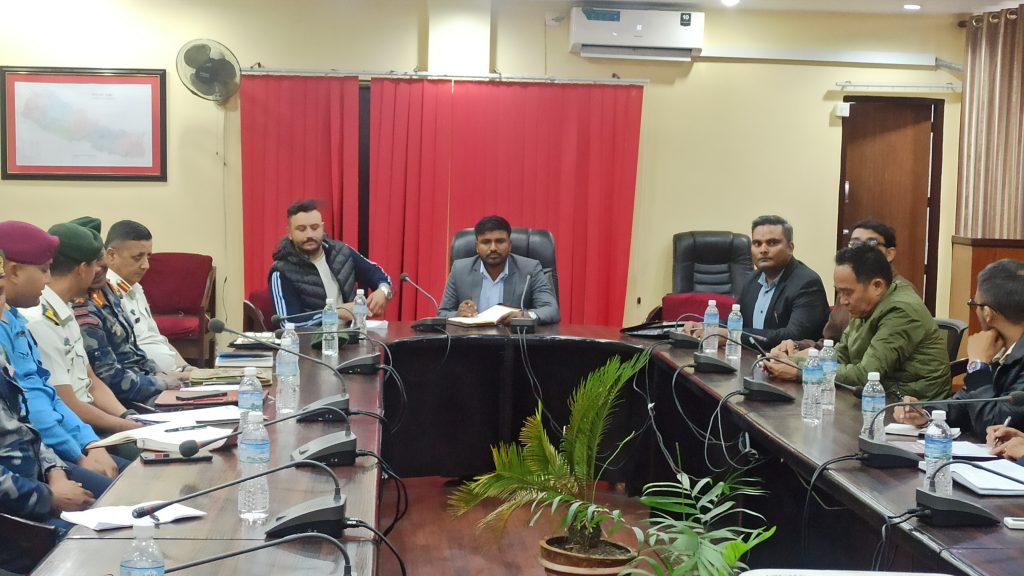खेलकुद मन्त्री र एन्फा पदाधिकारबीच छलफल