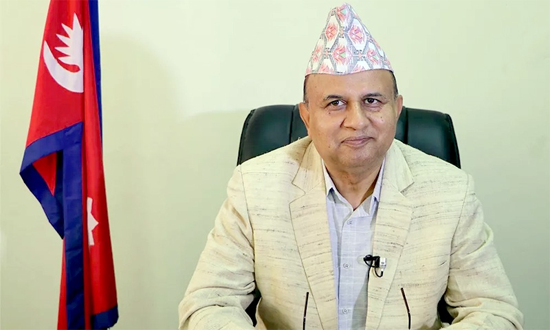 आपराधिक जत्थाको विरोध गर्न नसक्नेहरूले एमालेको नाम जोड्न थाले: महासचिव पोखरेल