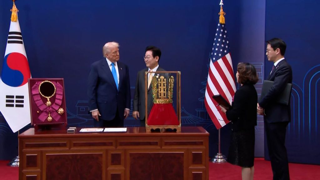 अमेरिका र कोरियाबीच व्यापार सम्झौता सम्पन्नः ट्रम्प